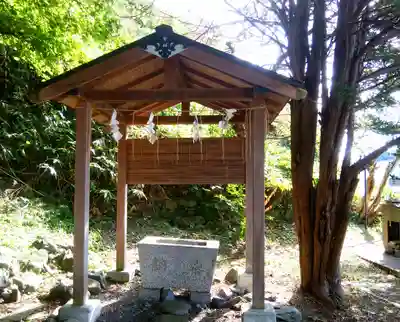 久遠神社の手水舎