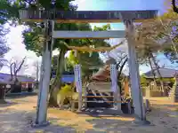 稲木神社(寄木町)の鳥居