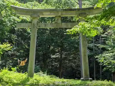 鳥居峠 御嶽神社の鳥居