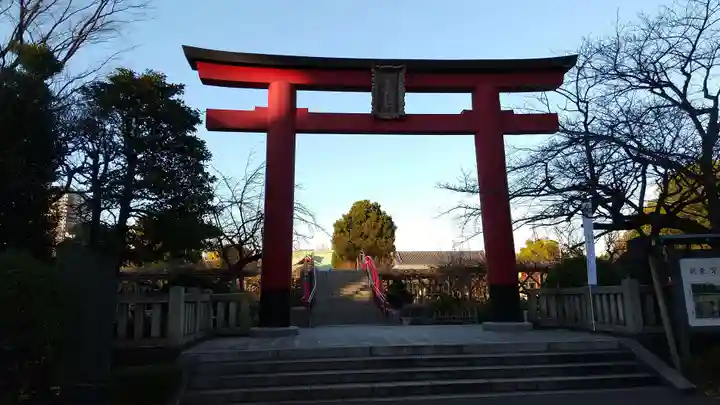 亀戸天神社の鳥居