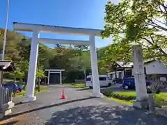 厚岸神社の鳥居