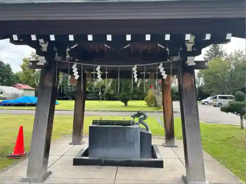 美瑛神社の手水舎