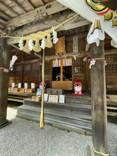 滑川神社 - 仕事と子どもの守り神(福島県)