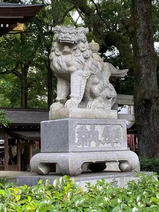 若宮八幡社の狛犬