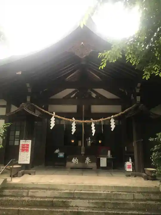 萱津神社の本殿・本堂