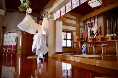 鷹栖神社の神楽