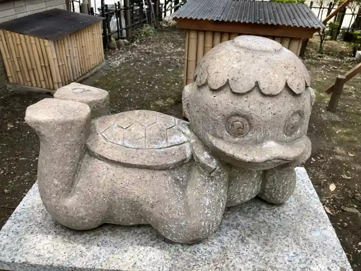 走水神社の狛犬