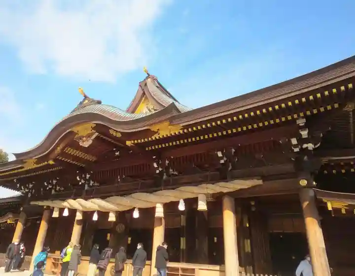 寒川神社の本殿・本堂