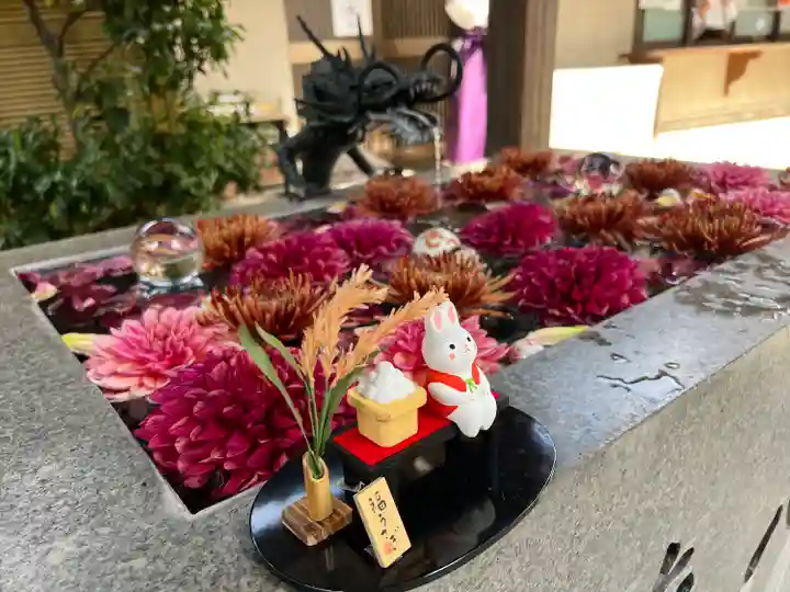 蛇窪神社の手水舎