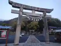 厳原八幡宮神社の鳥居