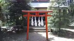 村檜神社の鳥居