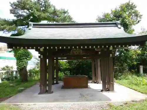 函館護國神社の手水