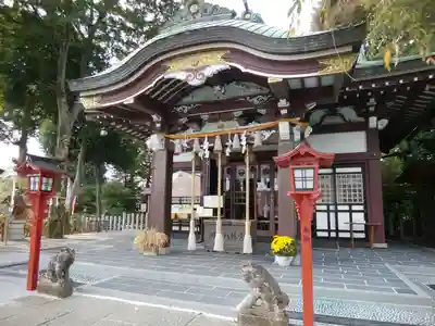 川越八幡宮の本殿・本堂