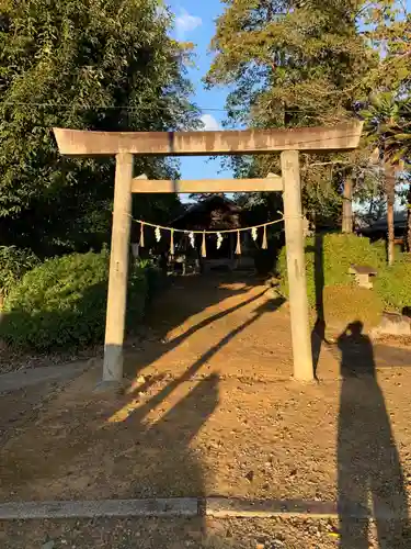 伊久波神社（下三宅）の鳥居