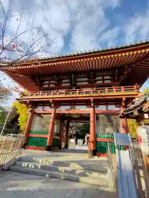瀧泉寺(目黒不動尊)の山門・神門