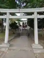 上川原日枝神社の鳥居