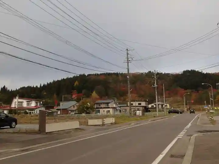 佐女川神社の周辺
