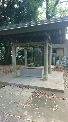 北星神社の手水舎