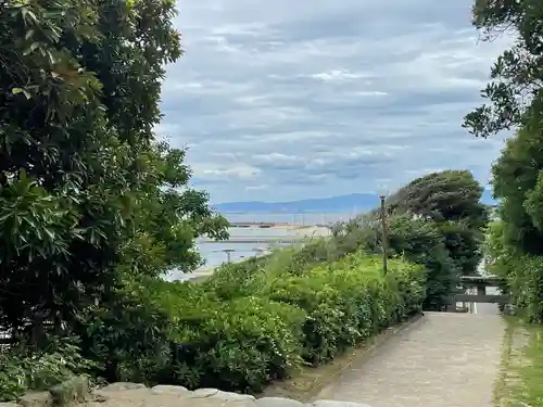 志賀海神社の景色