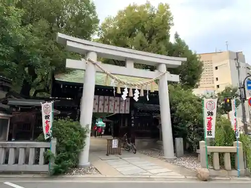 福島天満宮の鳥居