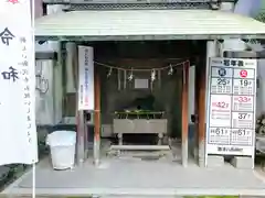 難波八阪神社の手水