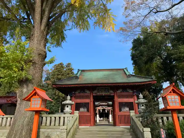 長沼八幡宮の山門・神門