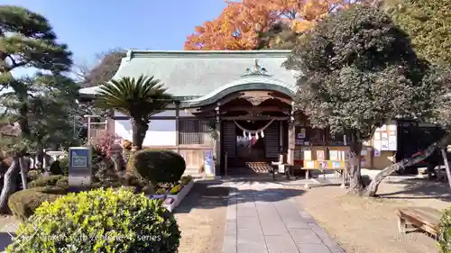 足利織姫神社の本殿