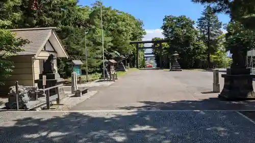 江別神社の景色