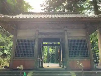 鰐淵寺の山門・神門