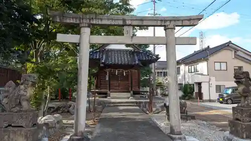 櫟原神社の末社・摂社