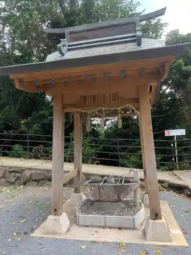 男嶽神社の手水舎