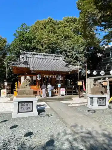 川越熊野神社の本殿