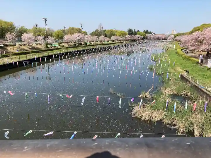 尾曳稲荷神社の周辺