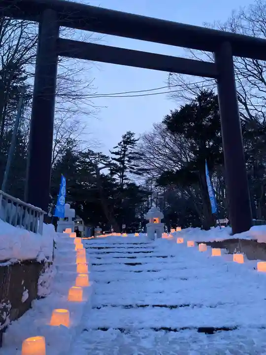 北広島市総鎮守 廣島神社の鳥居