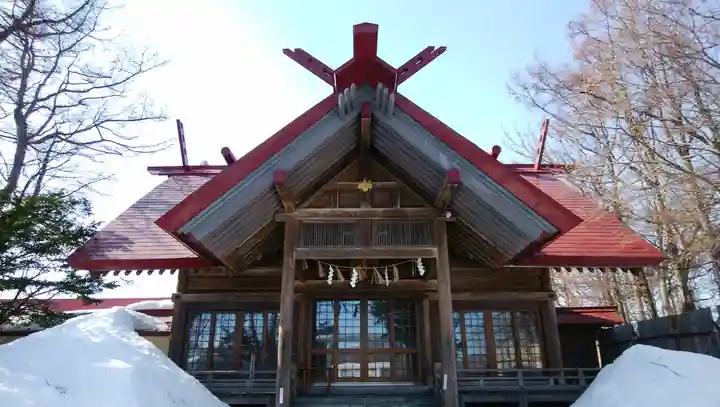 留萌神社の本殿・本堂