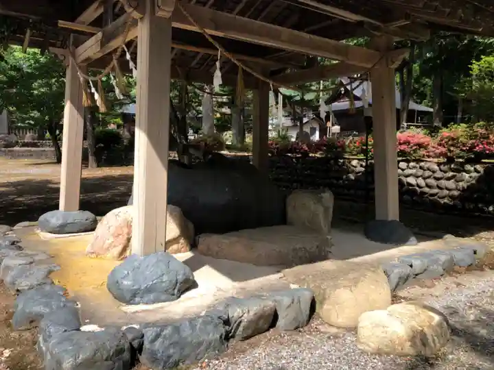 荒城神社の手水舎