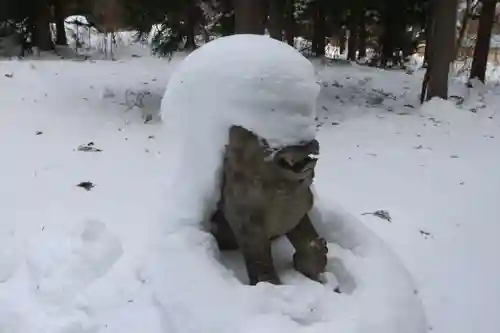 荒人神社・清神社の狛犬