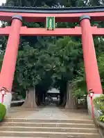 河口浅間神社の鳥居