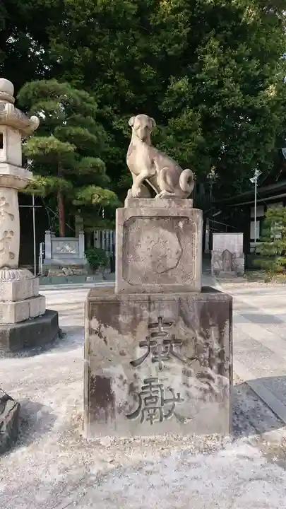 瀧泉寺(目黒不動尊)の狛犬