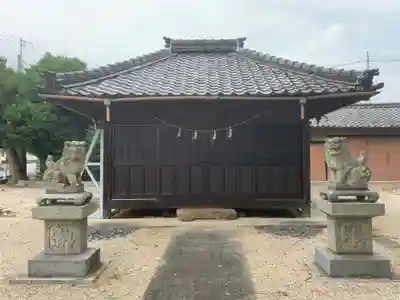 鹿島神社の本殿・本堂