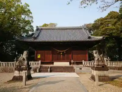 城ヶ入白山神社の本殿・本堂