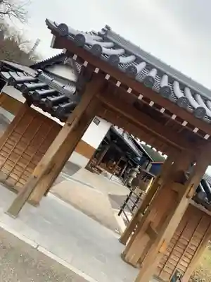 円成寺の山門・神門