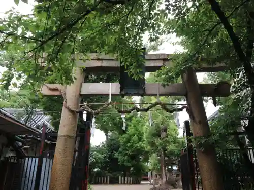 式内楯原神社の鳥居