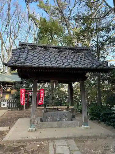 千束八幡神社の手水舎