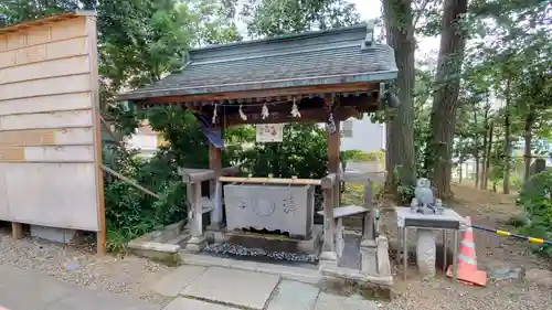 池袋御嶽神社の手水舎
