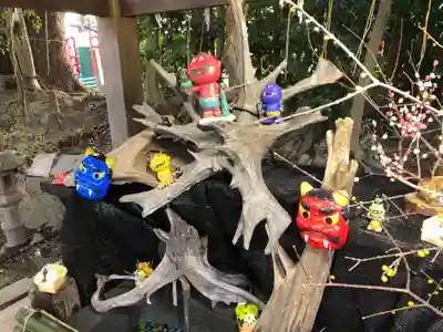 東海市熊野神社の手水舎