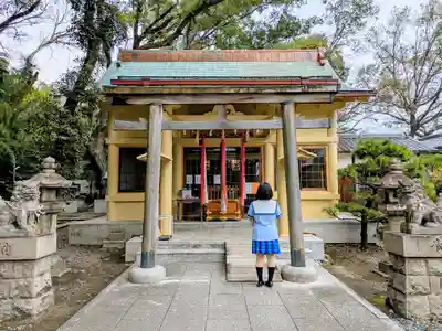 刺田比古神社の本殿・本堂