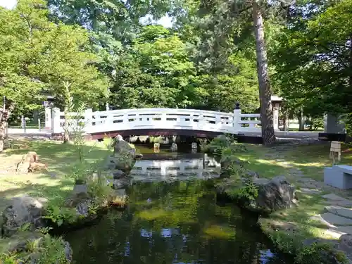 北海道護國神社の庭園