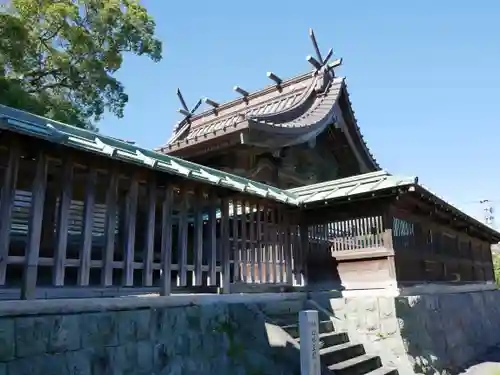 焼津神社の本殿・本堂