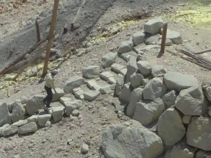 大涌谷延命地蔵尊の周辺